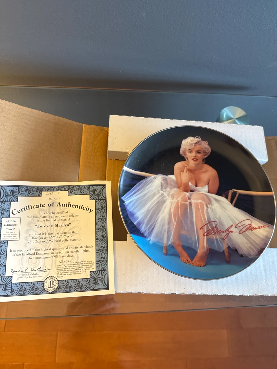 Bradford Exchange Forever Marilyn Collector Plate