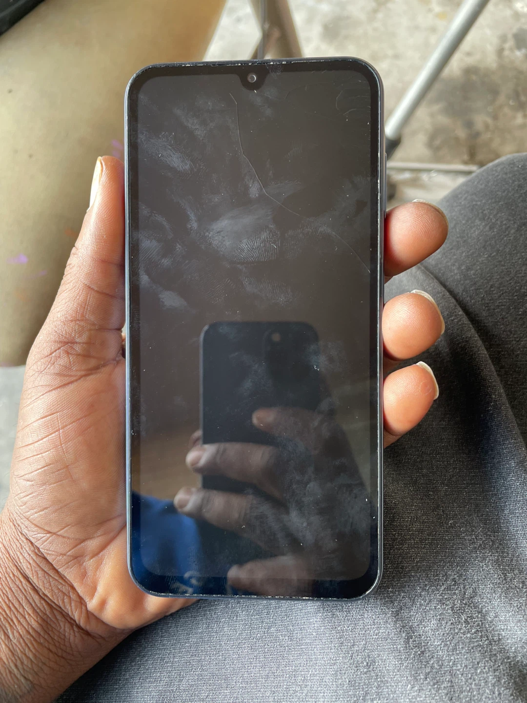 Samsung Cell Phone - Dark Blue - photo 3