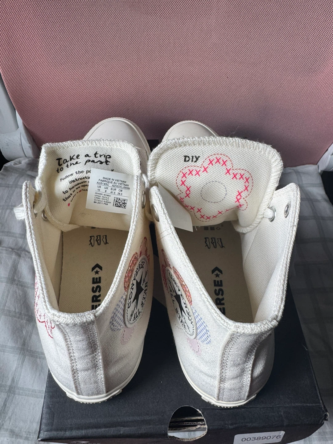 Converse All Star Hi Crafted Patchwork Sneaker - Egret - photo 3