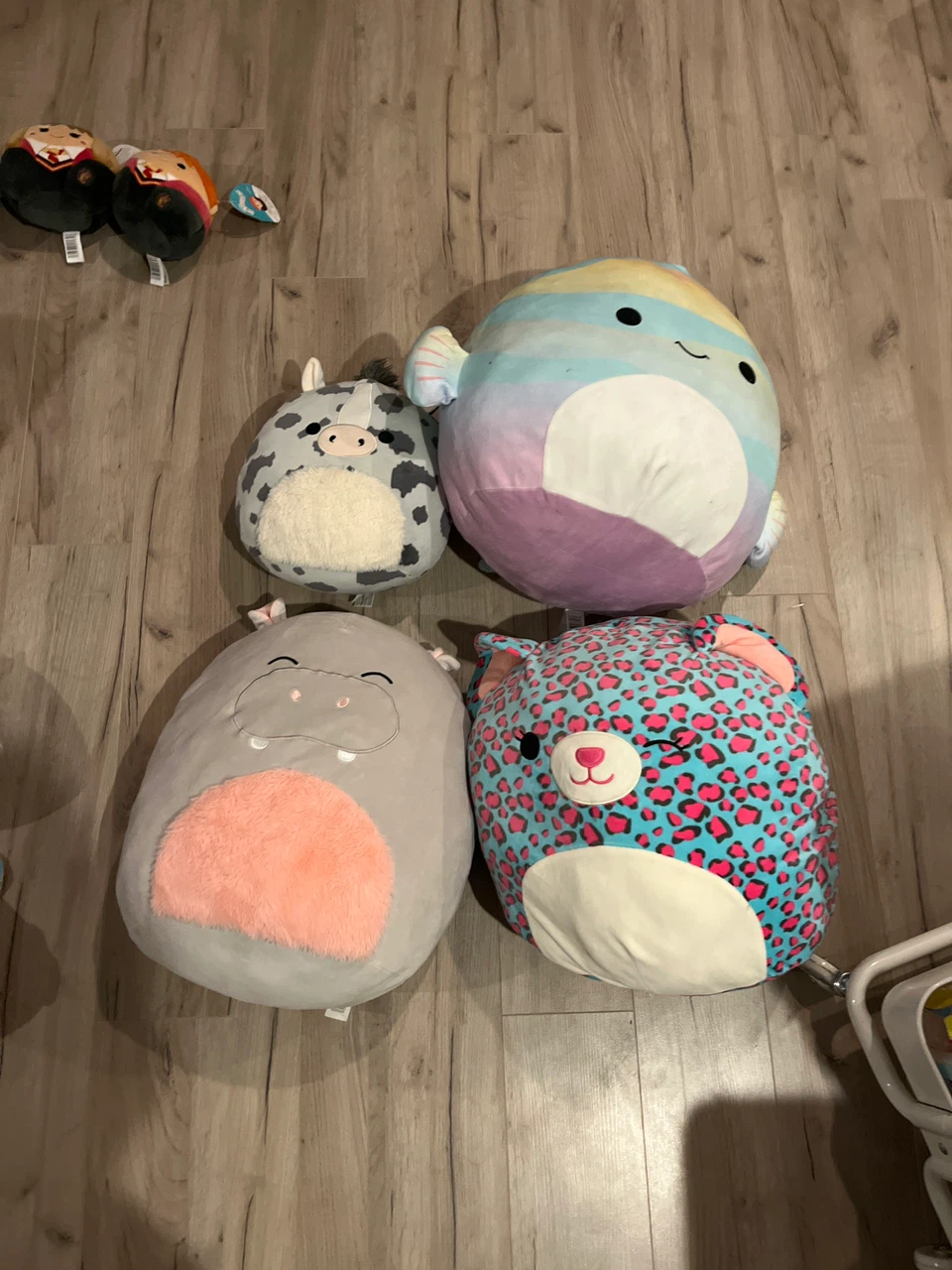 Squishmallows Plush Toys - Lot of 4