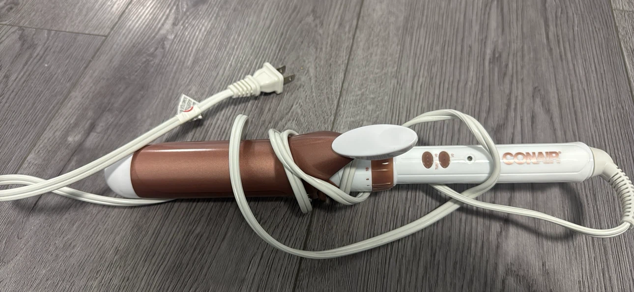 Conair Double Ceramic Curling Iron in Rose Gold - photo 2