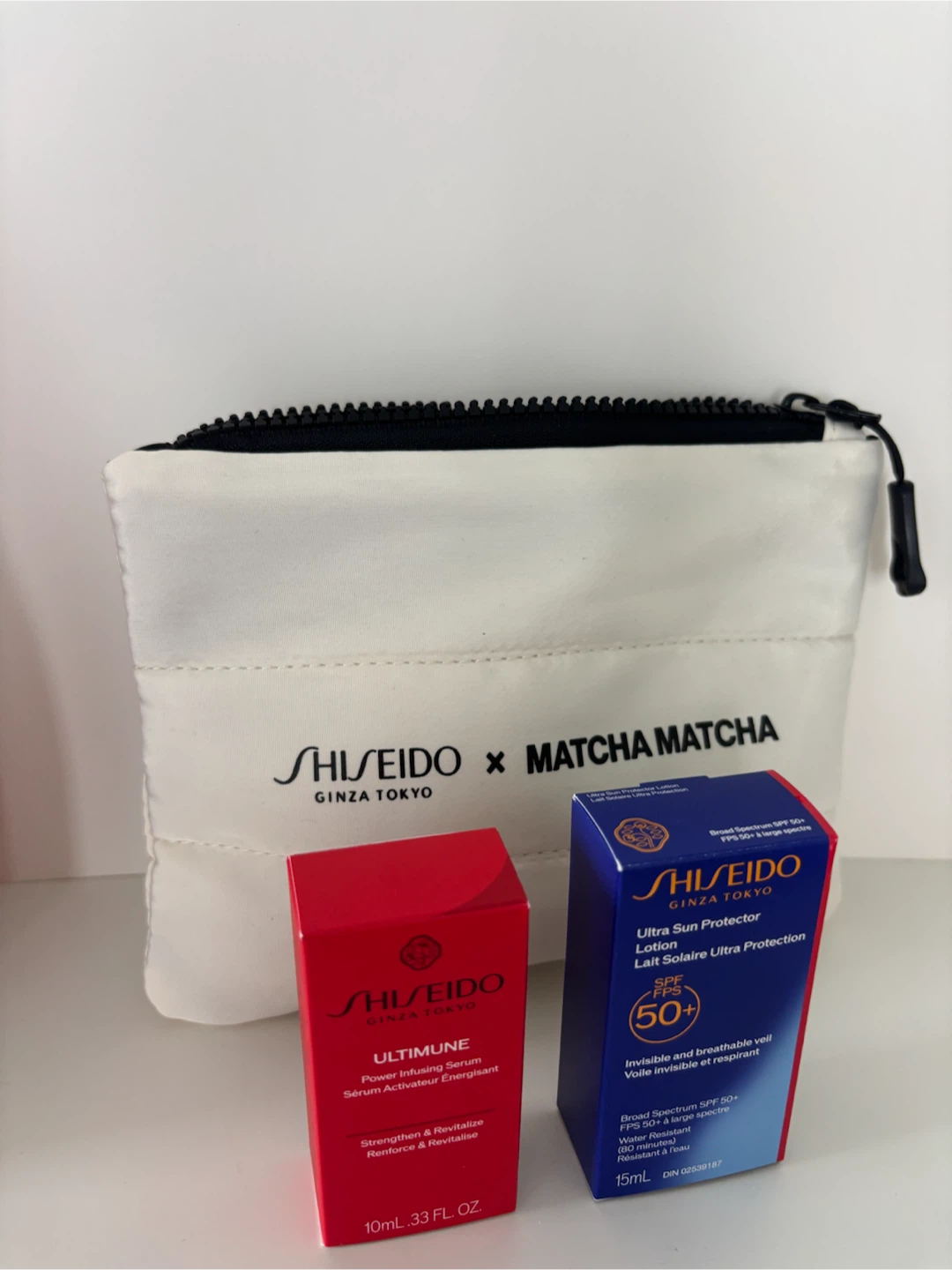 Shiseido UltiMune Power Infusing Serum & SPF 50+ Sunscreen Set