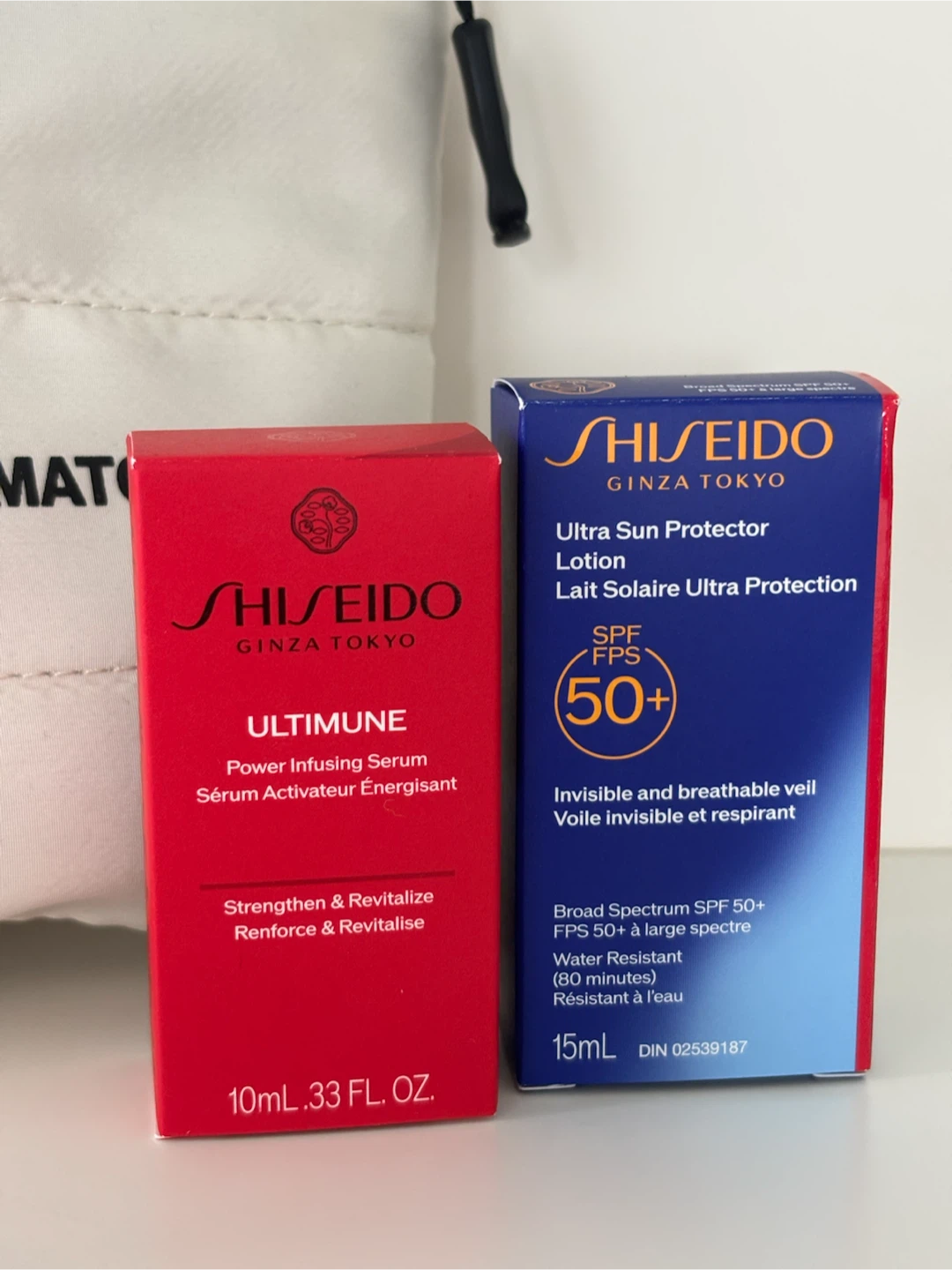 Shiseido UltiMune Power Infusing Serum & SPF 50+ Sunscreen Set - photo 2