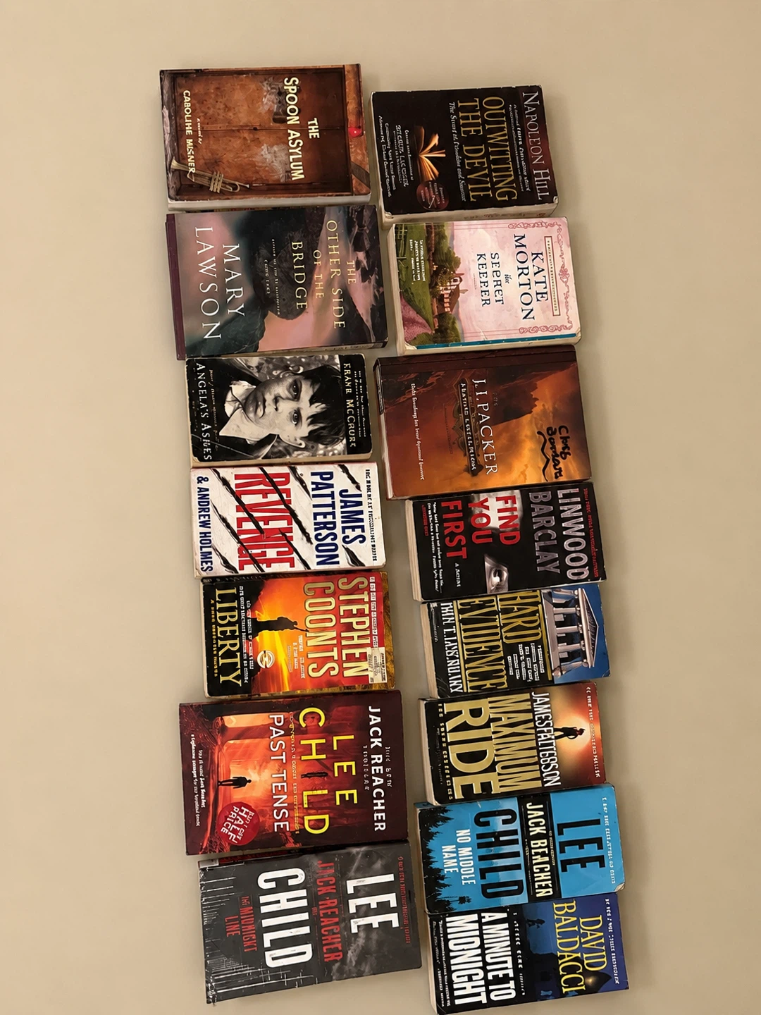 Collection of 16 Mystery and Thriller Novels