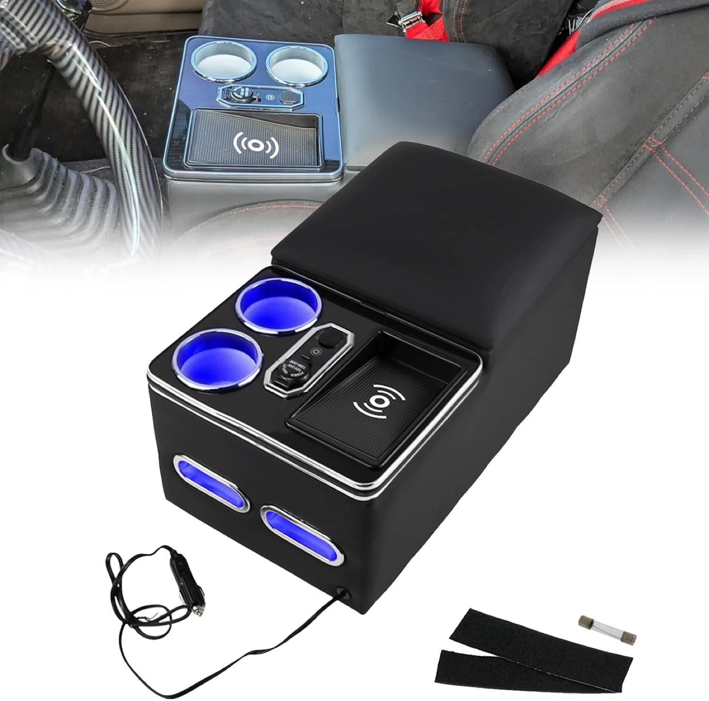 RULLINE Universal Center Console Organizer BNIB