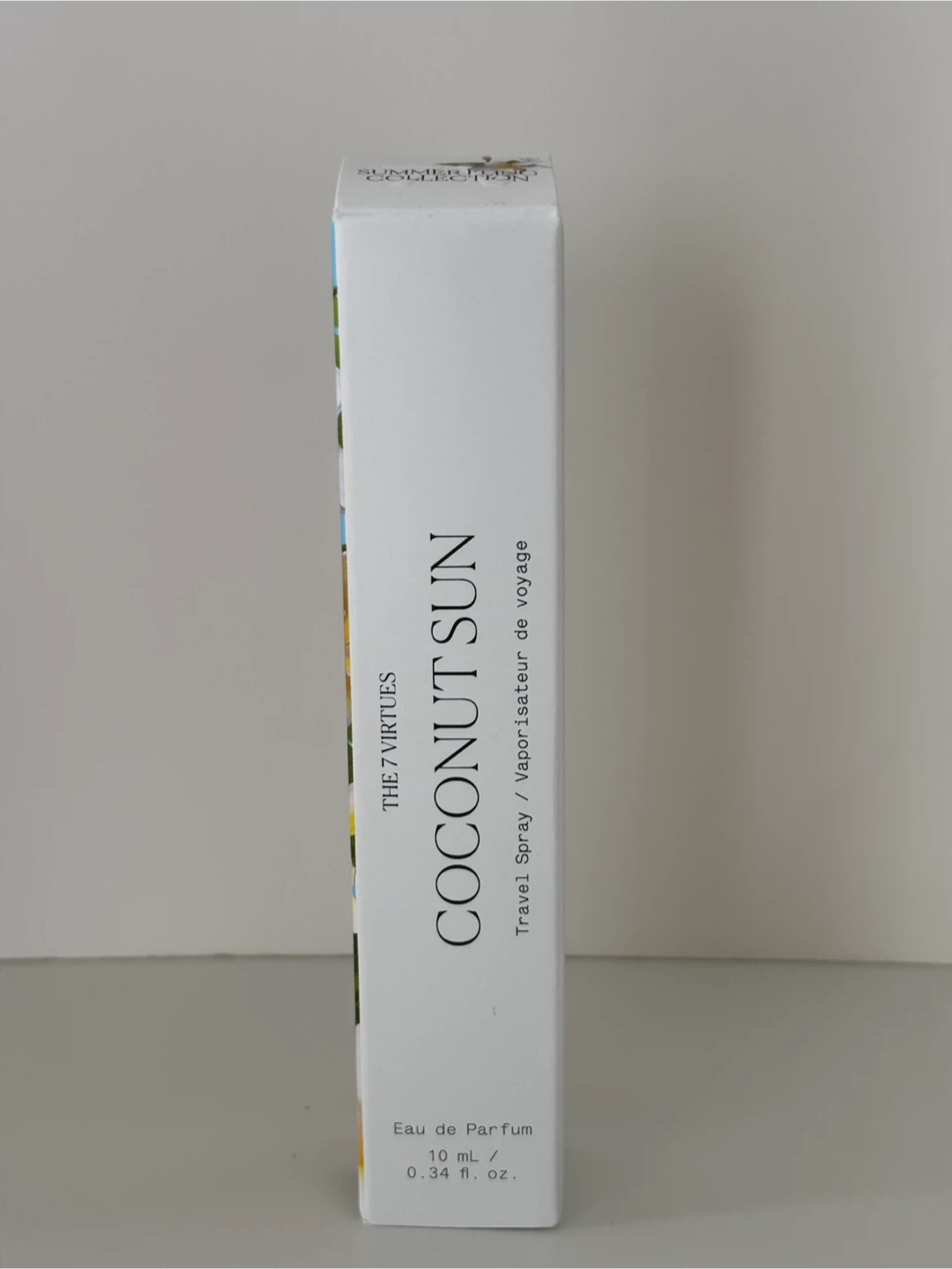 The 7 Virtues Coconut Sun Eau de Parfum Travel Spray