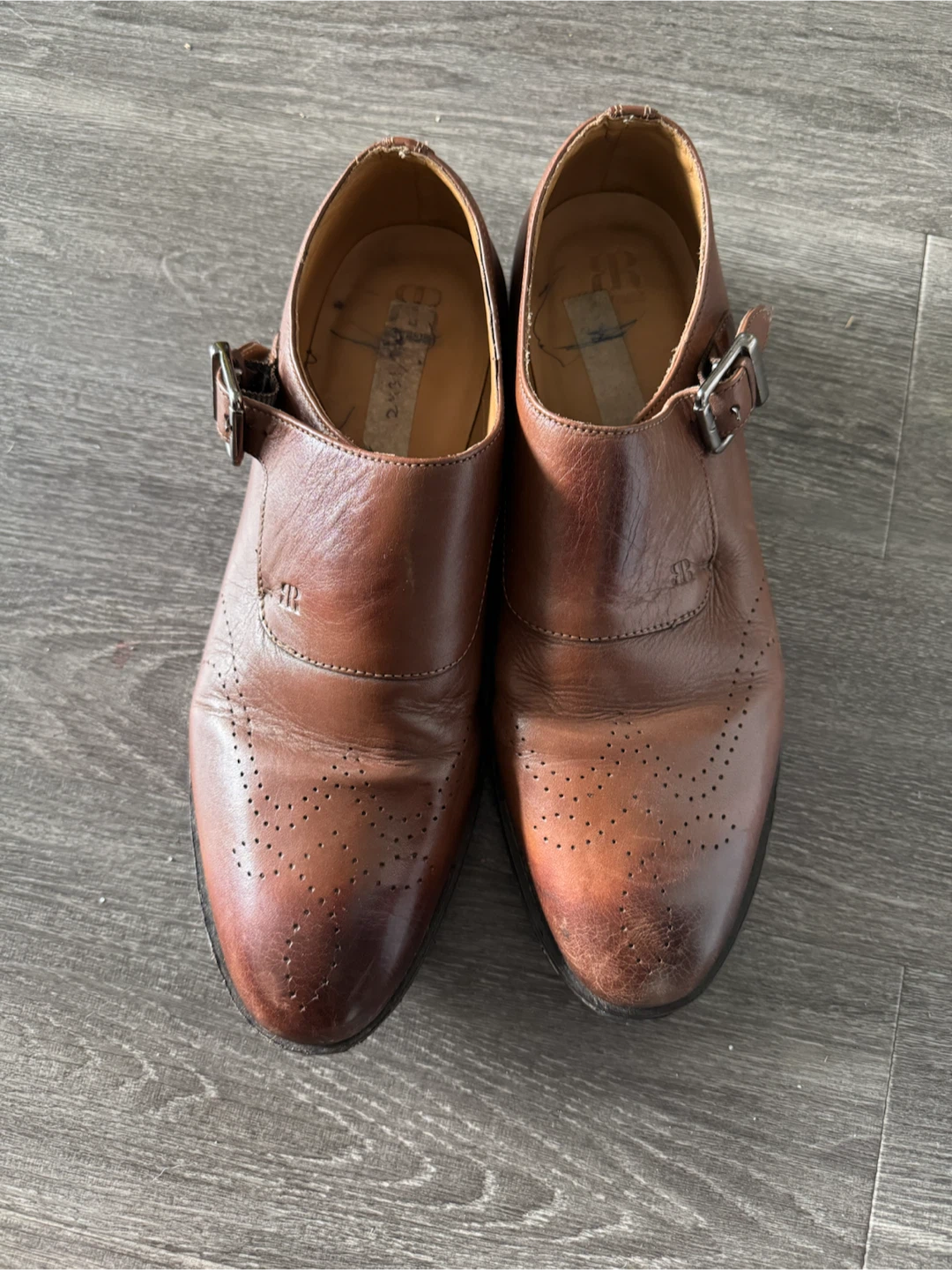 Woodland brown leather boots and Raymond dress shoes - photo 5