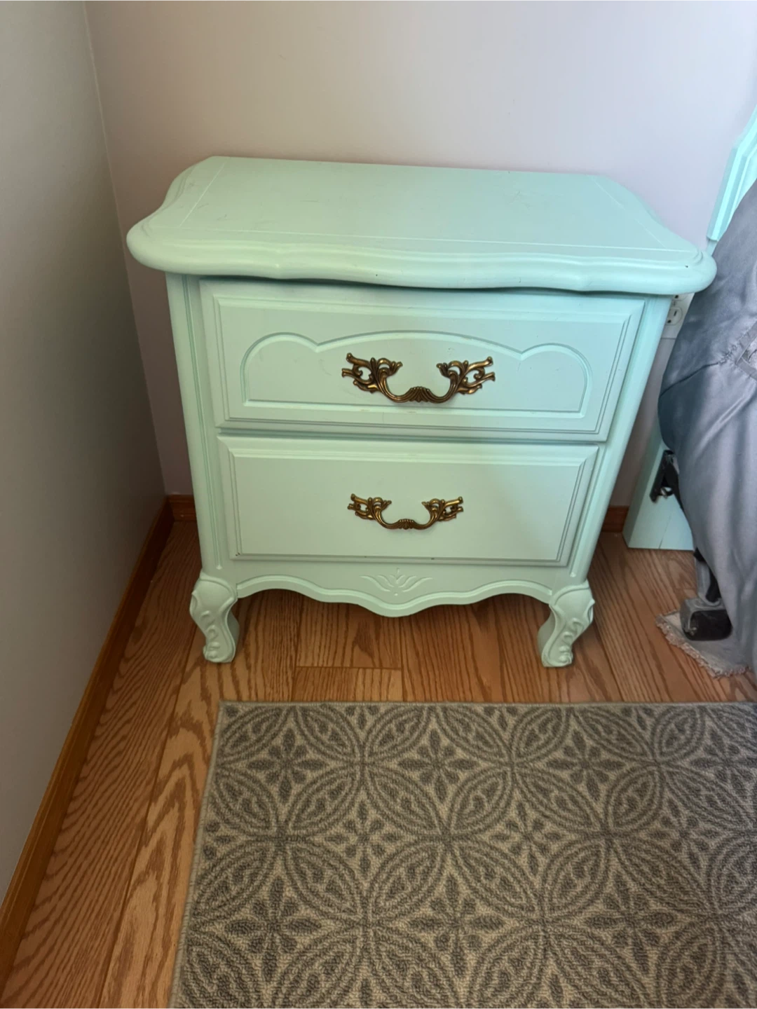 Light blue chalk painted Bedroom Furniture - photo 3