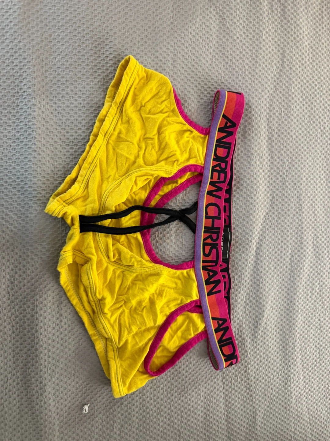 Andrew Christian Yellow Briefs - men’s underwear