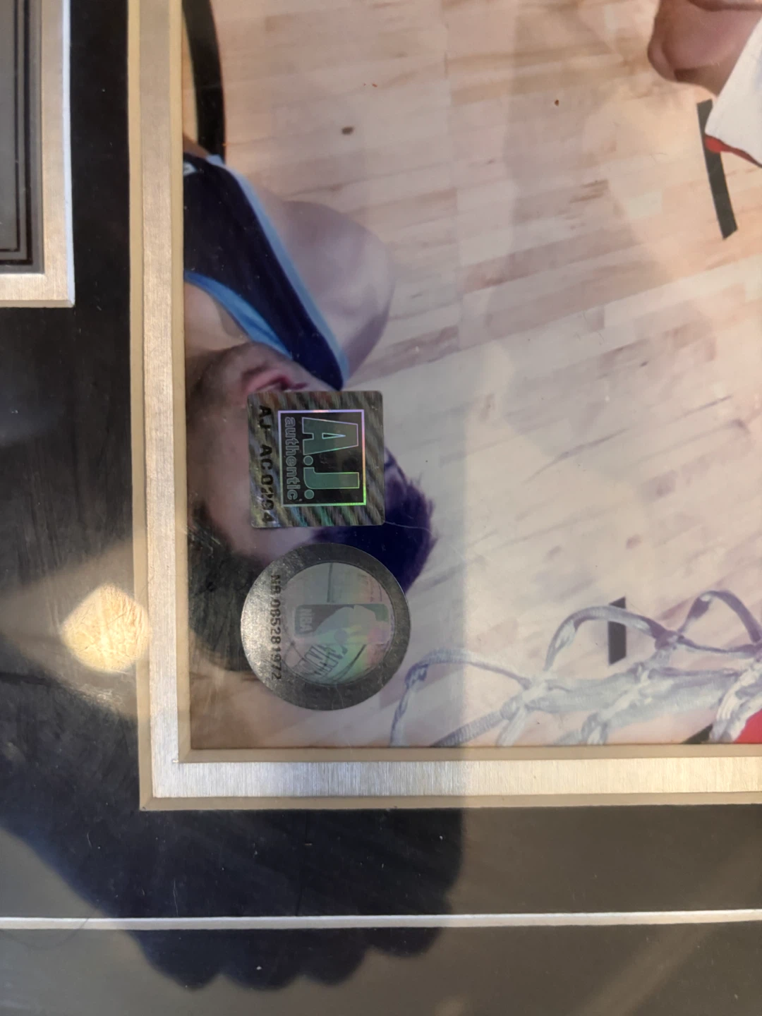 Framed Andrea Bargnani "Il Mago" Toronto Raptors Photo - photo 4