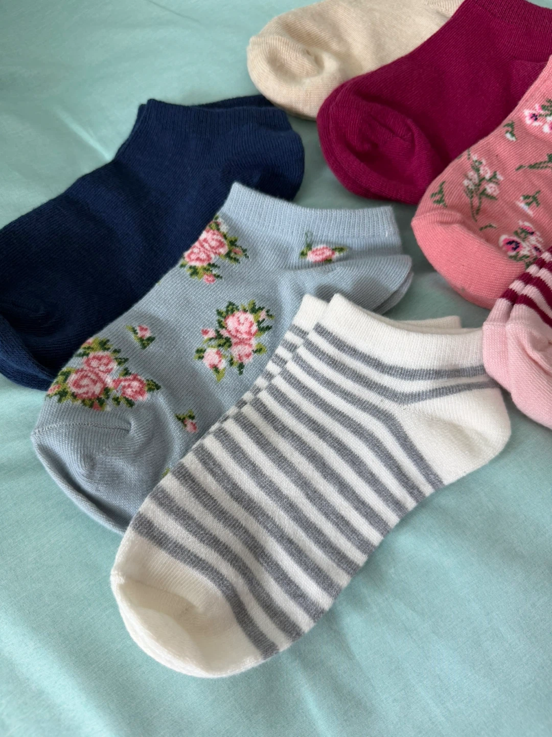 Assorted ankle socks set of 7 - photo 2