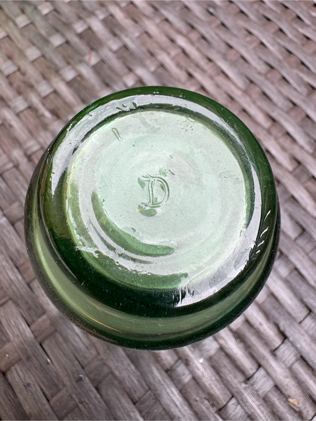 Vintage Dominion Green Glassware. - photo 3