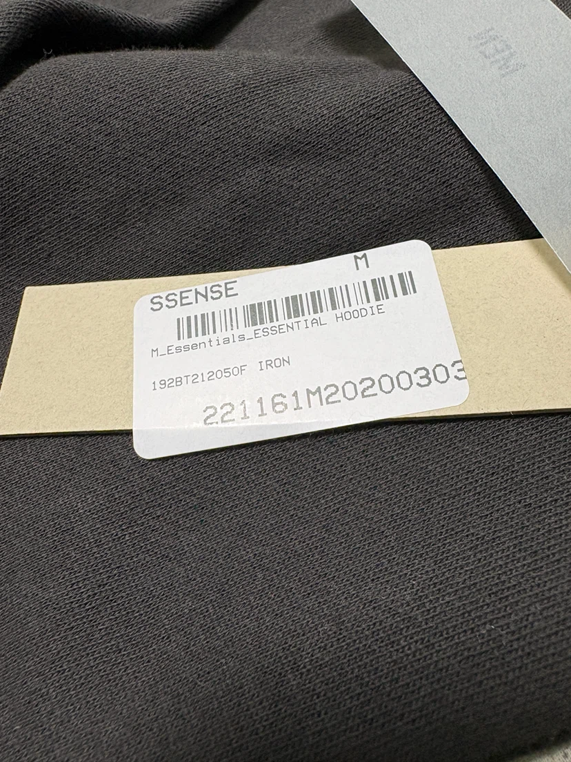 Fear of god 1977 essentials hoodie - photo 3