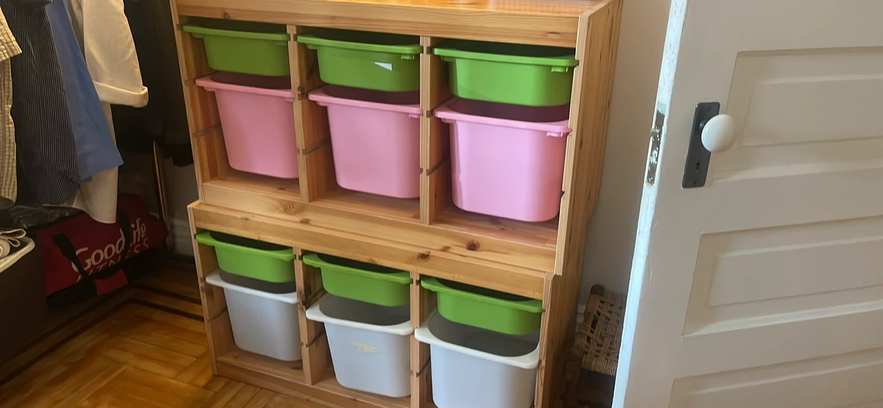 IKEA TROFAST Storage Units with Bins