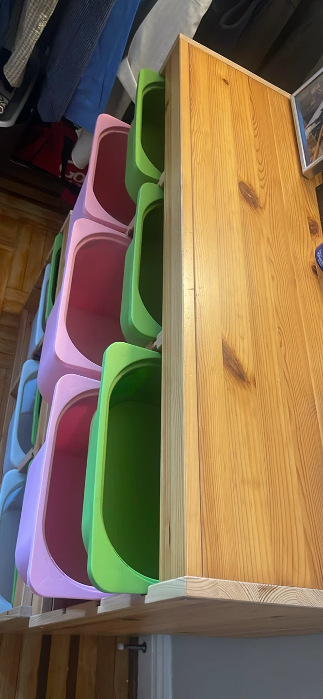 IKEA TROFAST Storage Units with Bins - photo 3