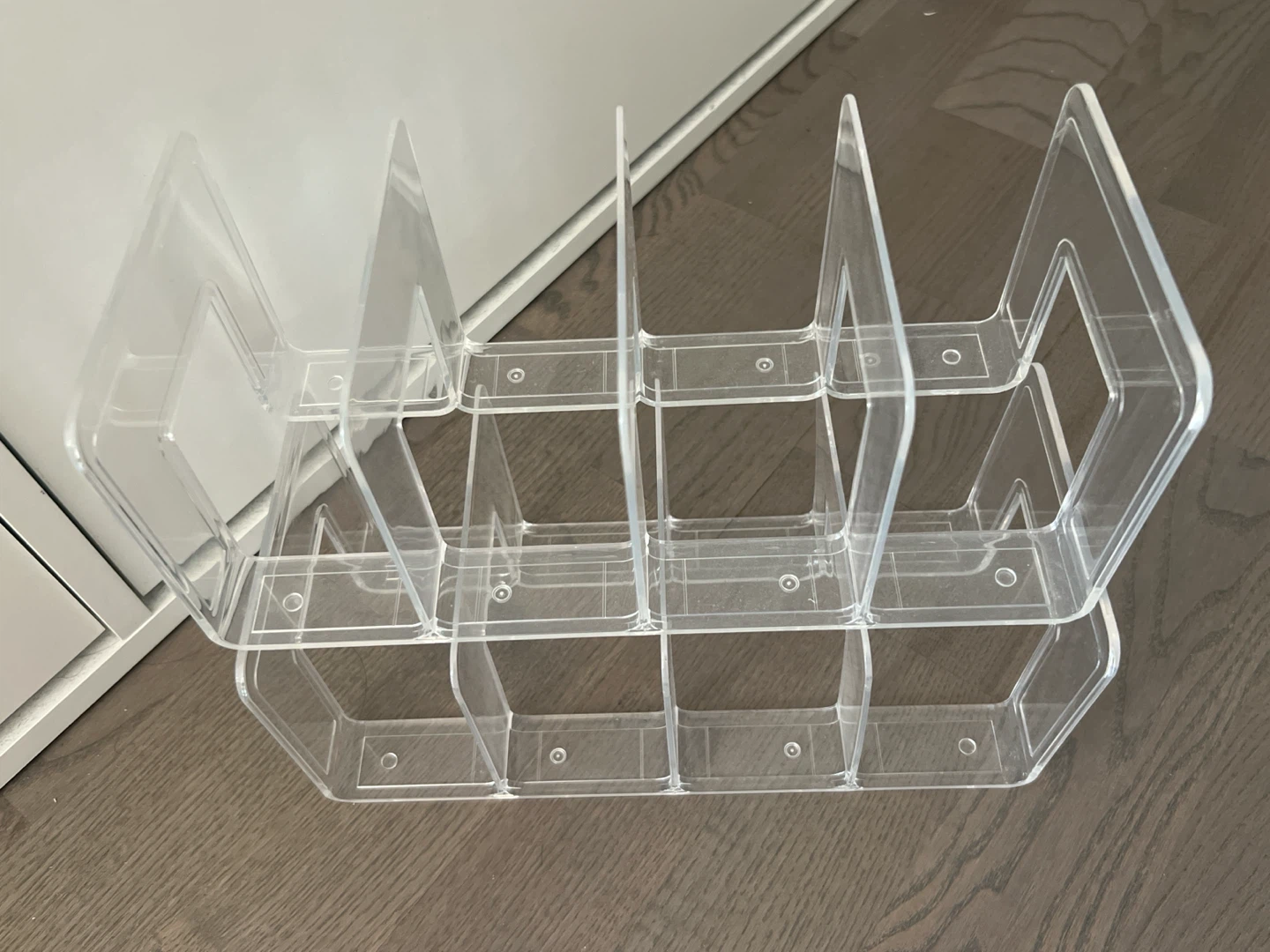 acrylic shelves