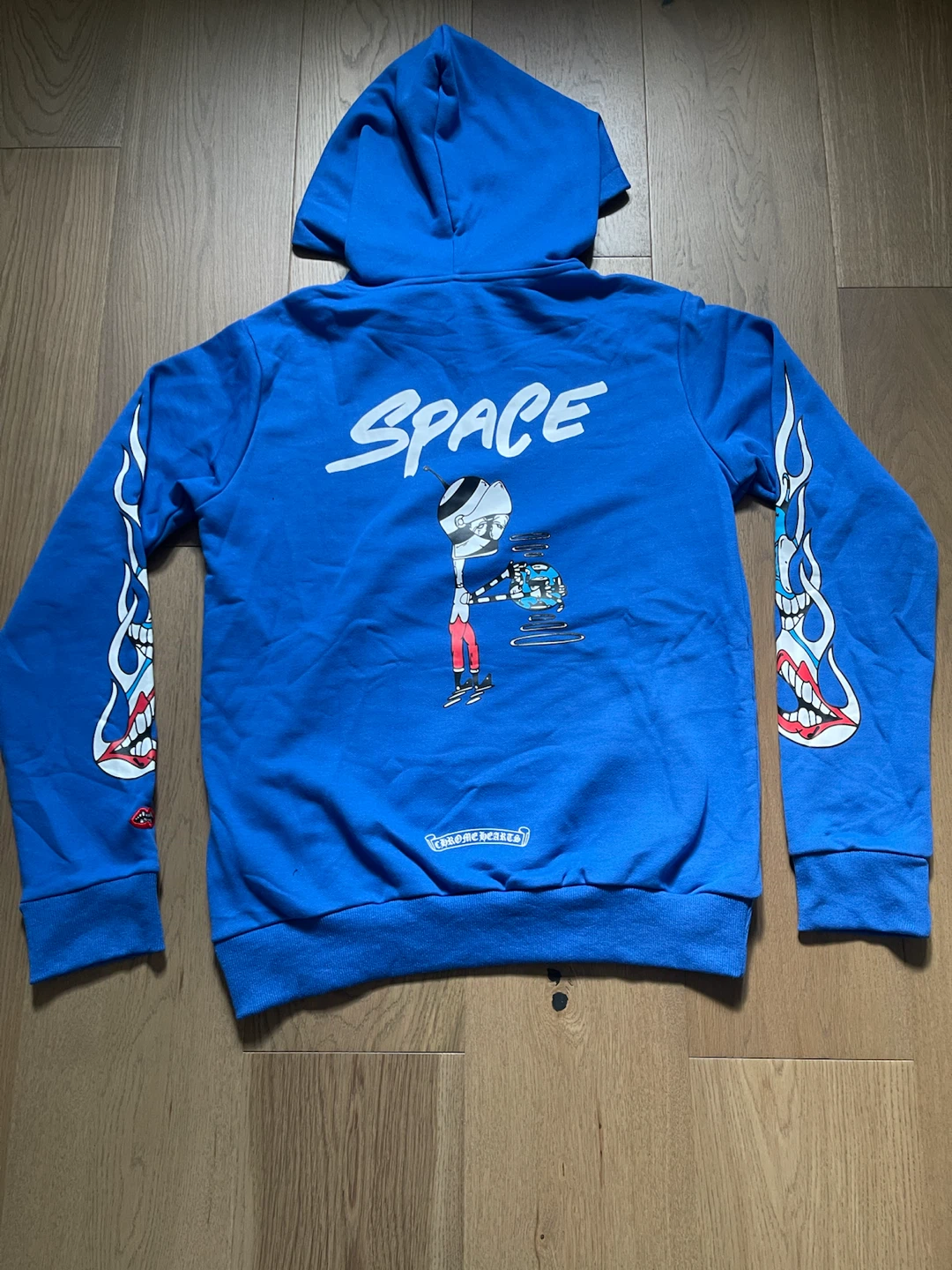 Chrome Hearts Blue Space Hoodie