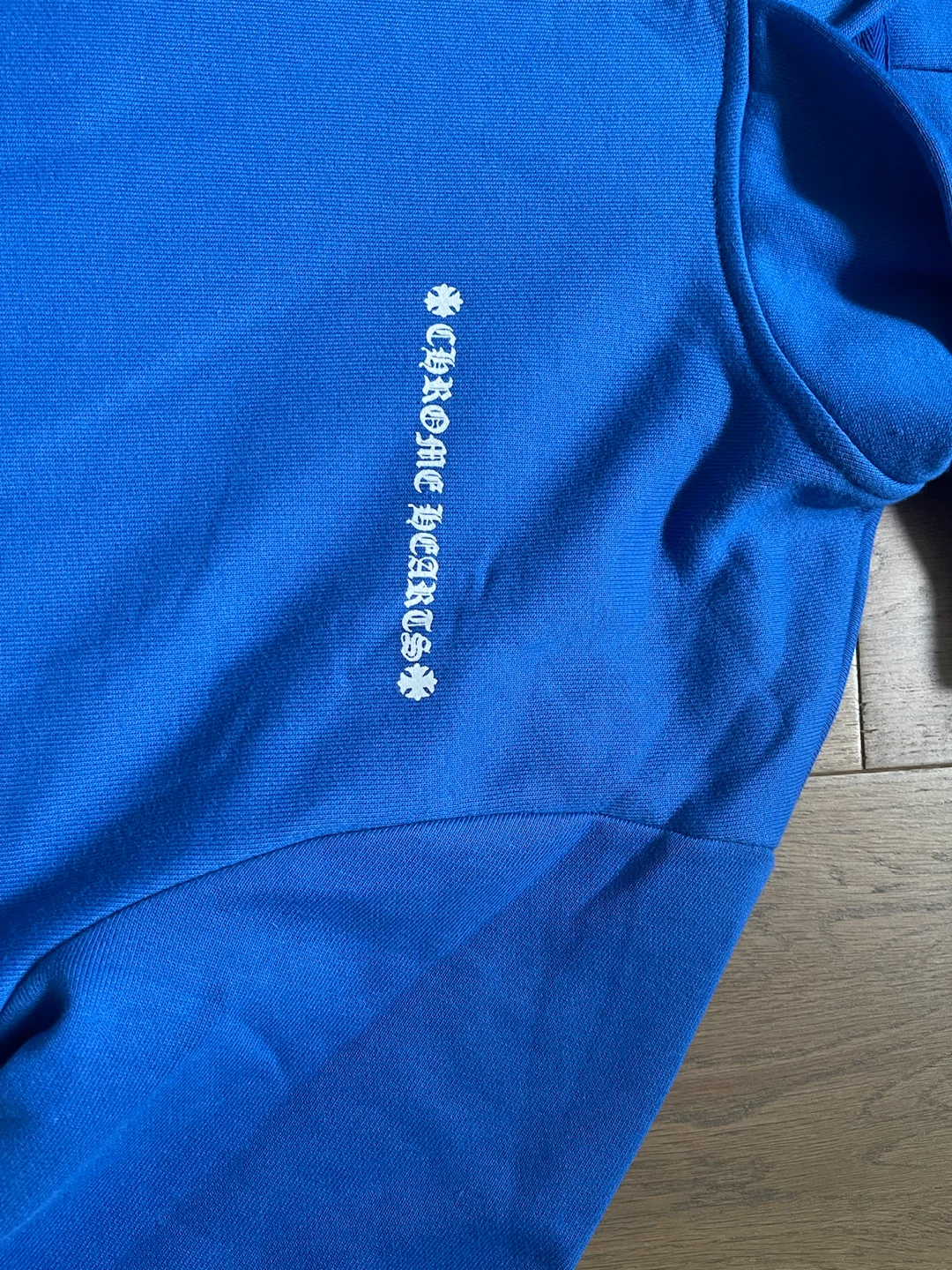 Chrome Hearts Blue Space Hoodie - photo 3