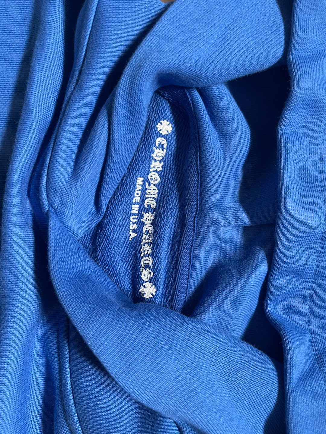 Chrome Hearts Blue Space Hoodie - photo 4