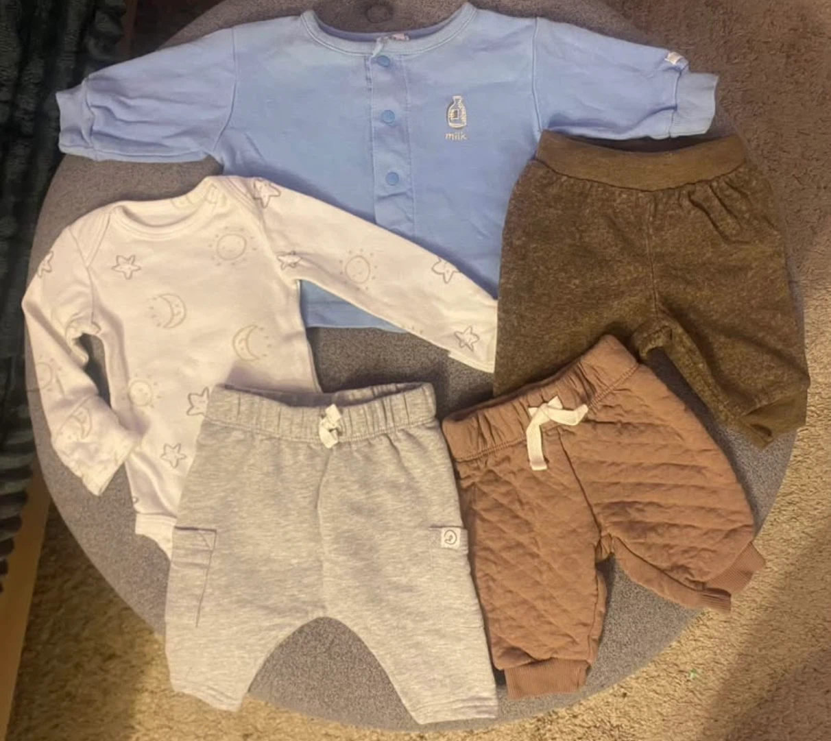 Newborn boys clothing bundle