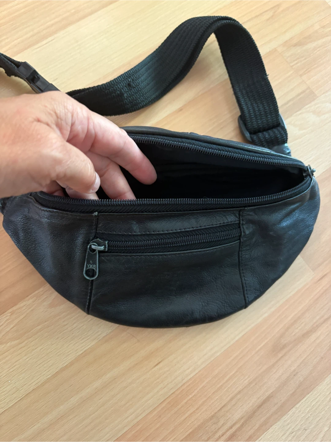 Leather Fanny Pack $5 firm - photo 2