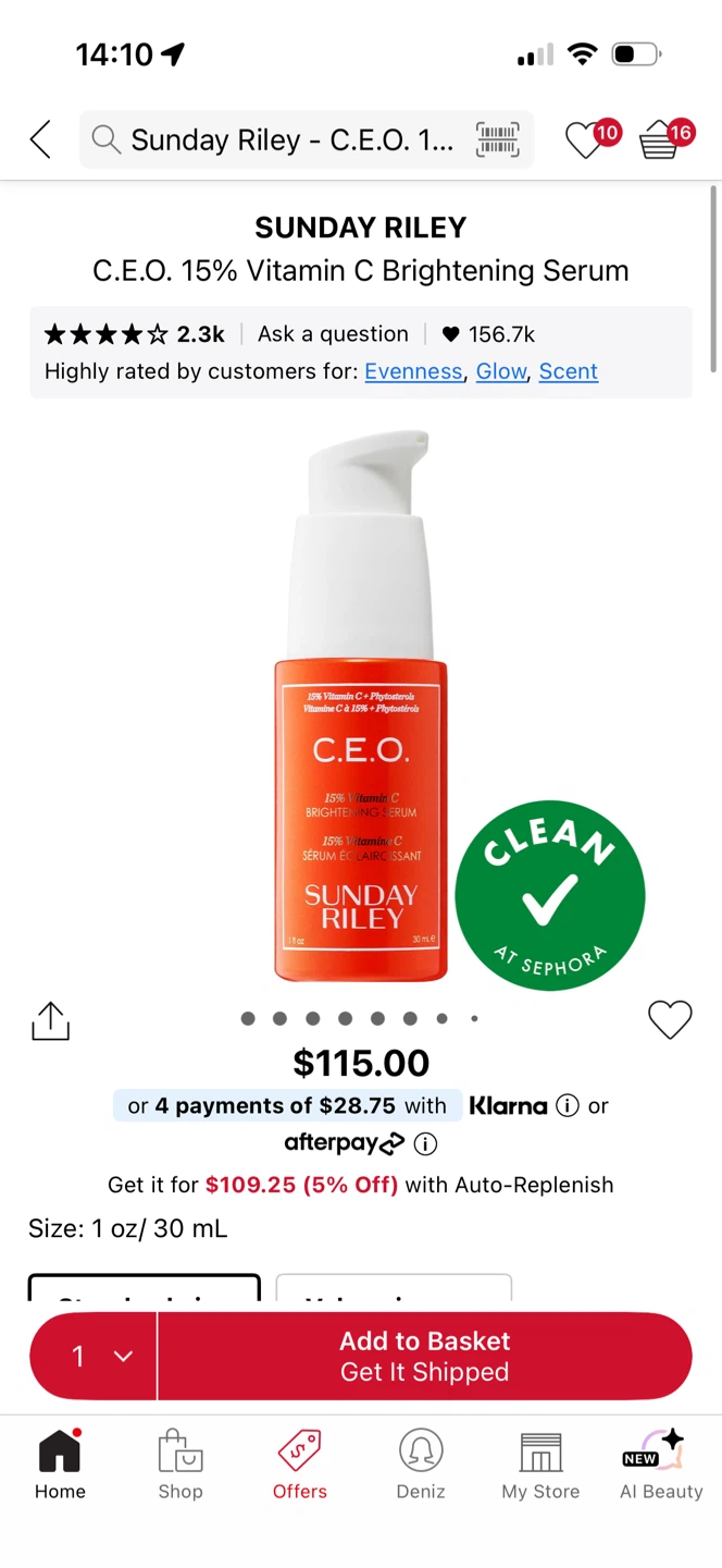 Sunday Riley Vitamin C Serum & Good Genes Lactic Acid Treatment - photo 3