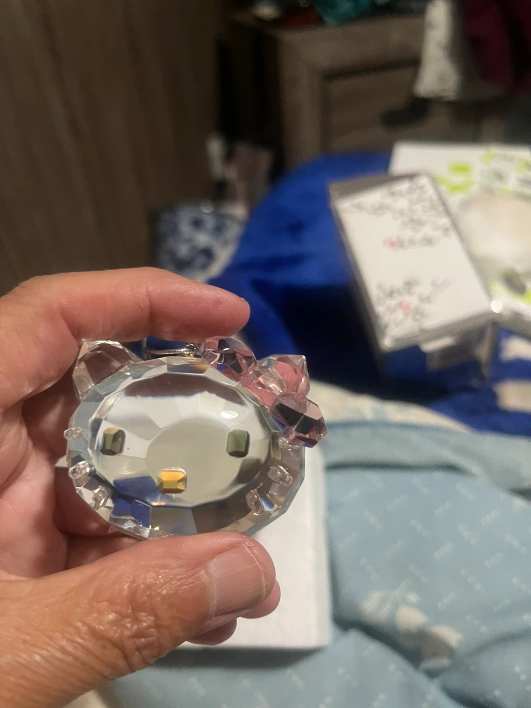 Hello Kitty crystal ornament