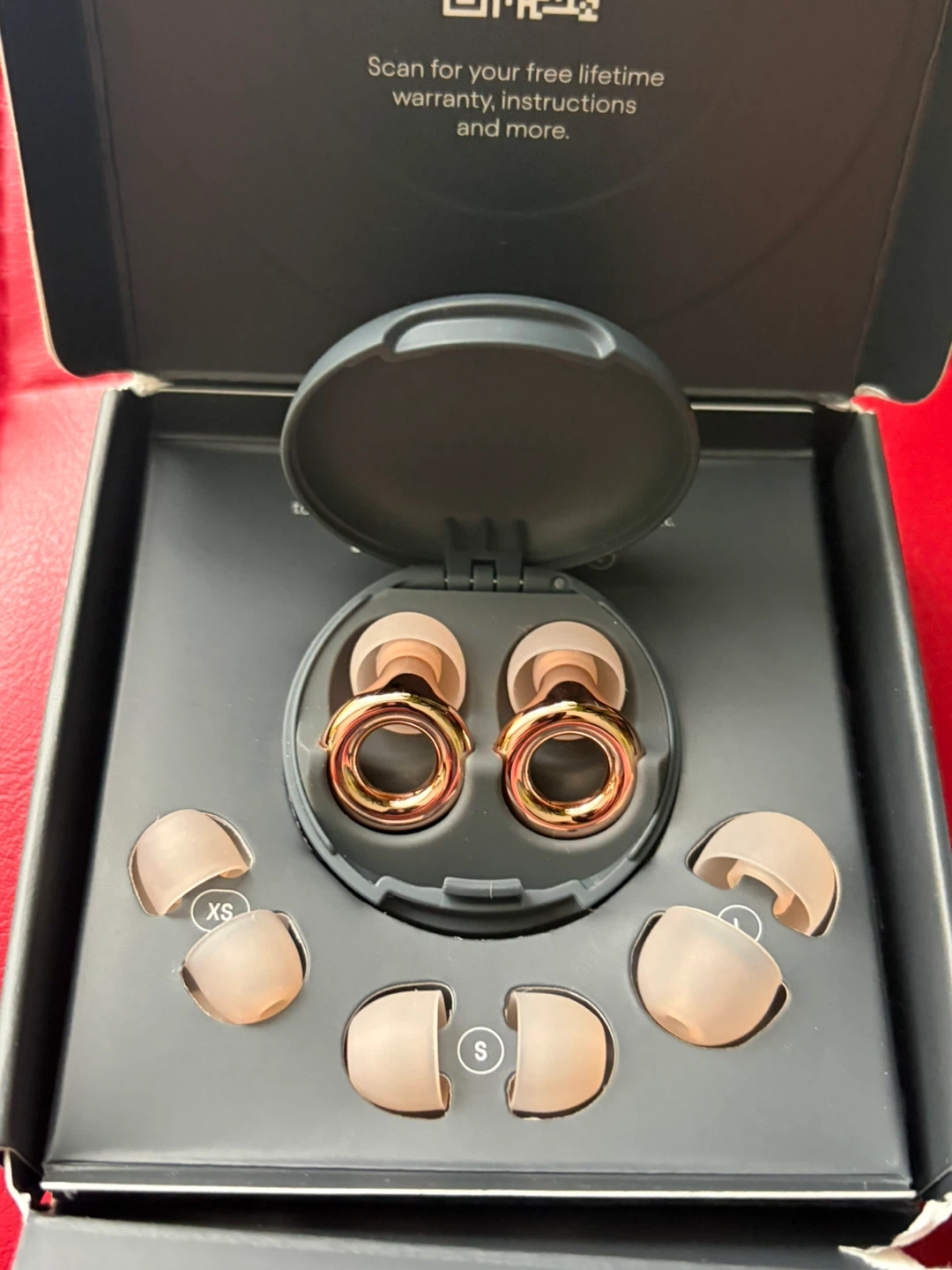 New Rose Gold Loop Experience 2 Ear Plugs