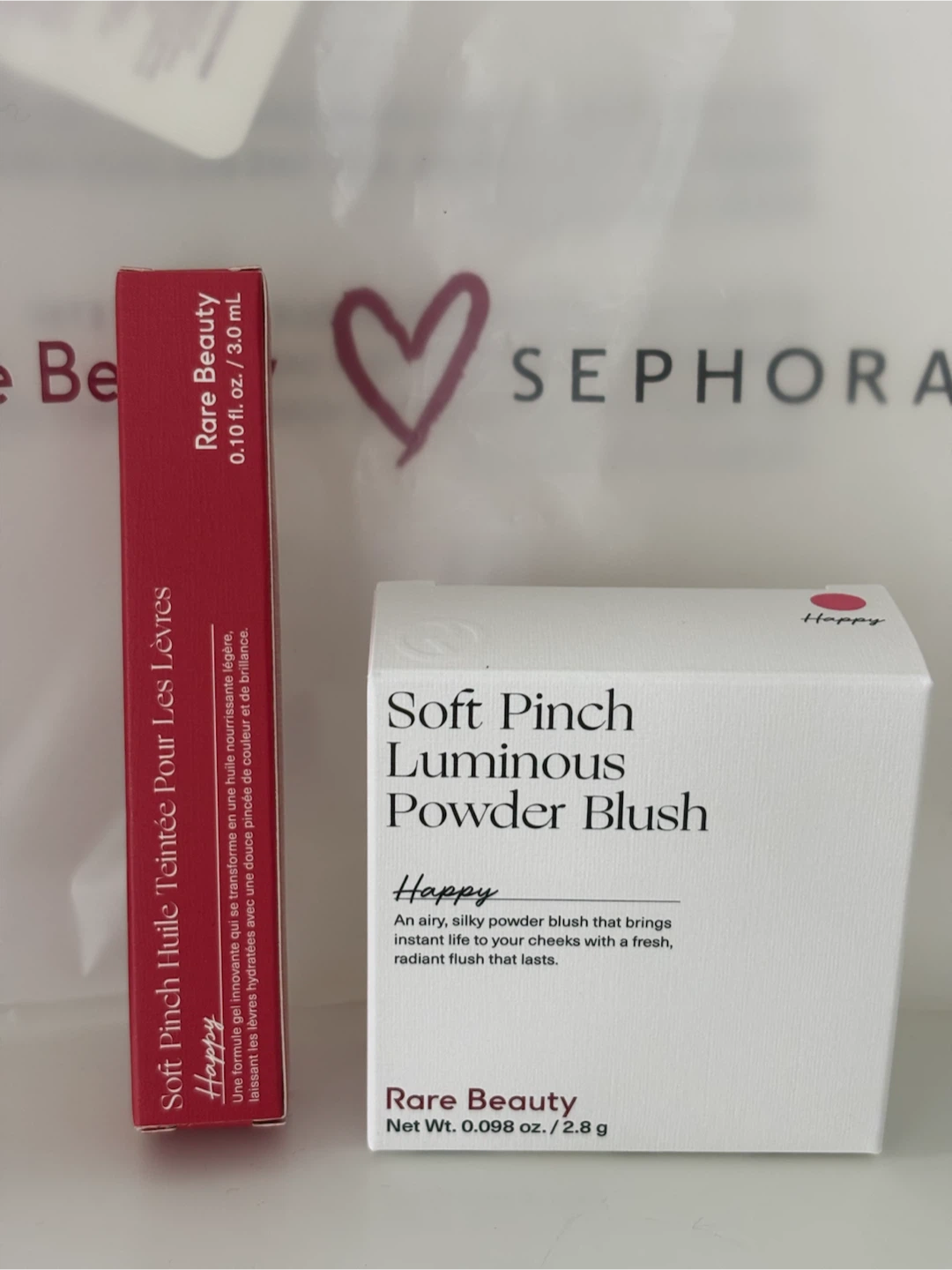 Rare Beauty Soft Pinch Luminous Powder Blush in Happy - photo 2
