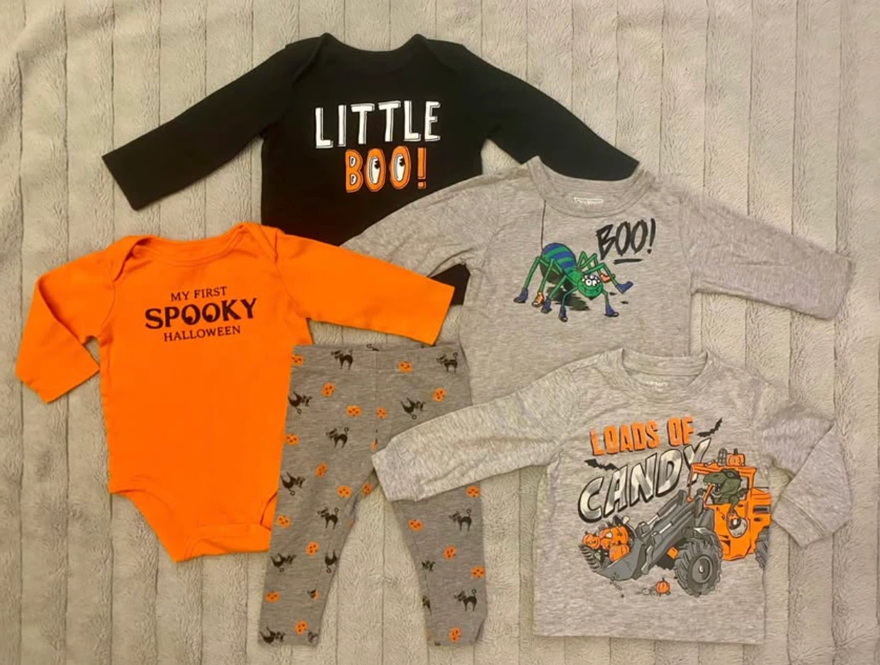6-12 month boys Halloween lot