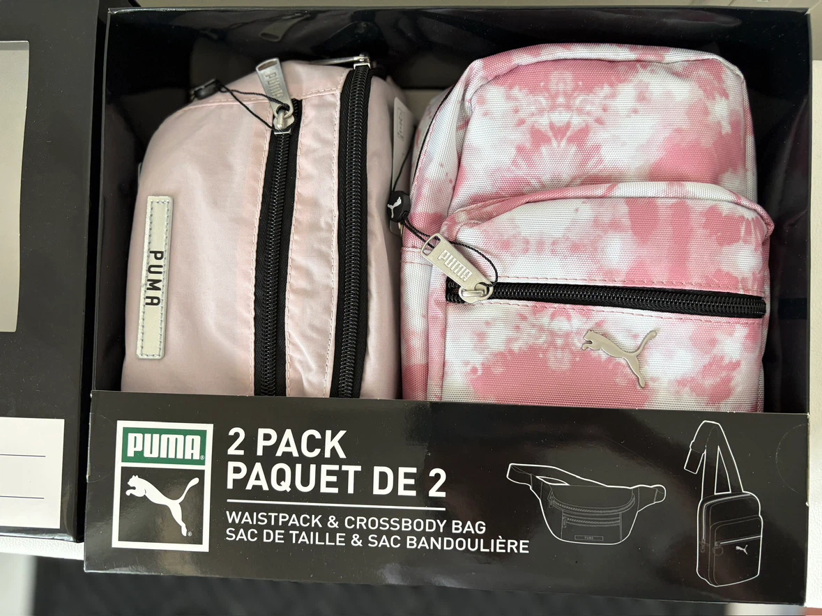 Puma 2 Pack Waistpack and Crossbody Bag