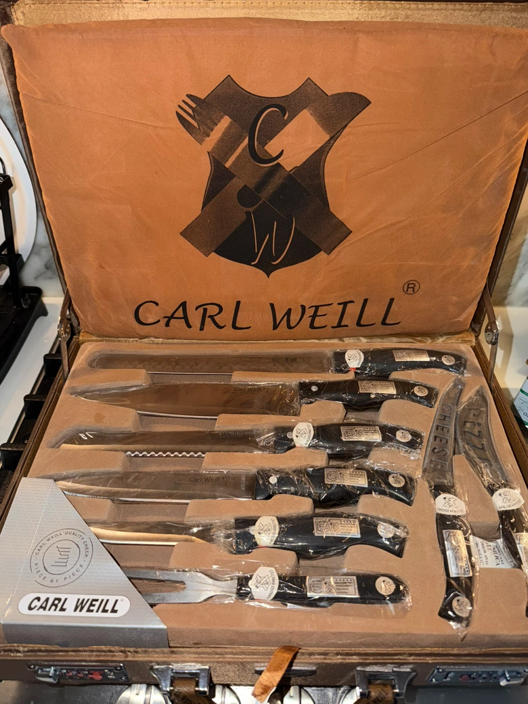 Carl Weill cutlery and knife set with briefcase - photo 4