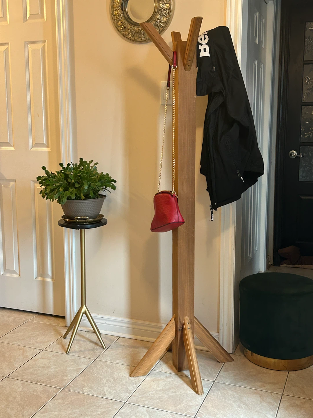 Wooden Coat Rack - photo 2