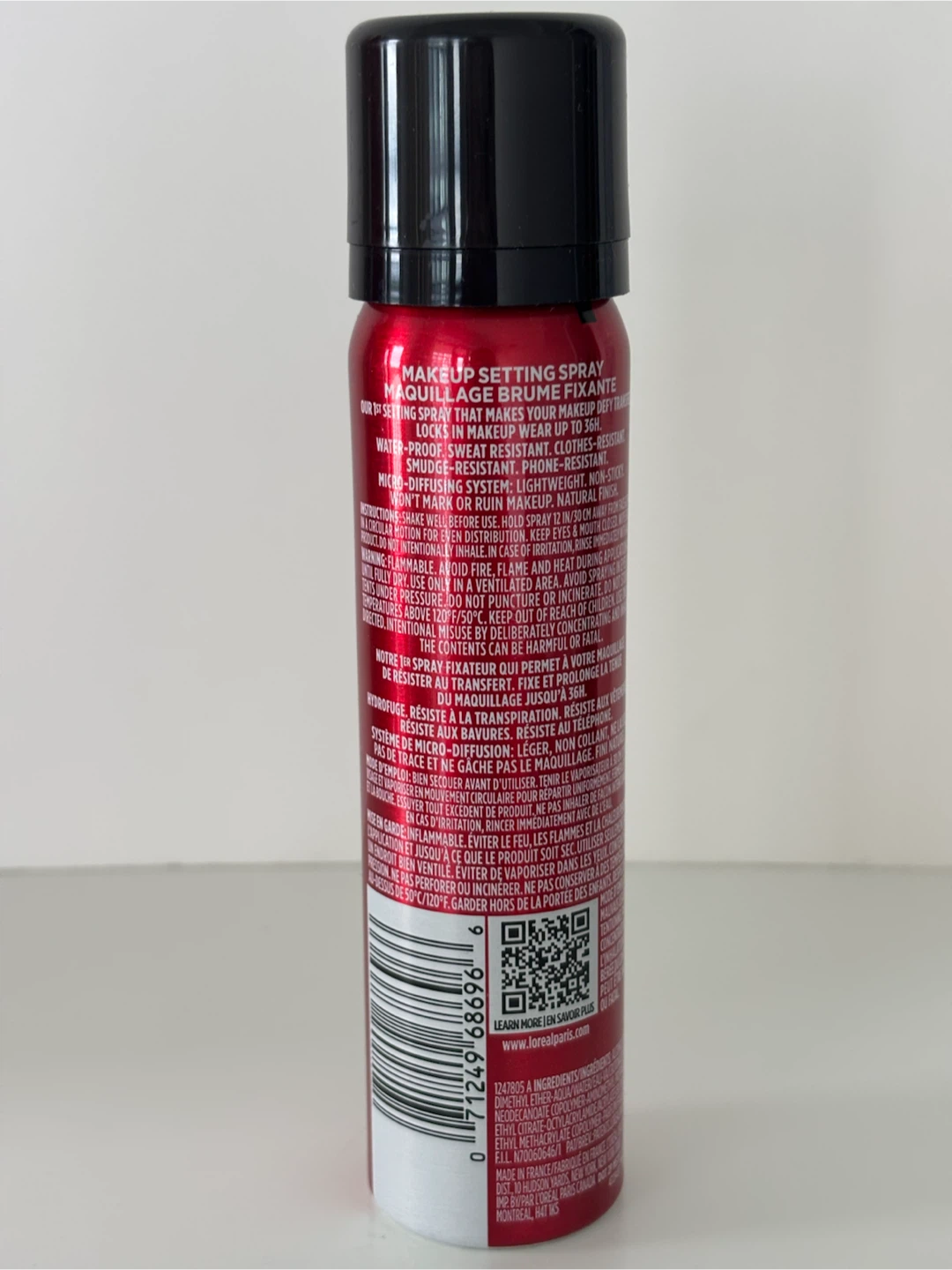 L'Oréal Paris Infallible 3-Second Setting Mist - 1.76oz - photo 2