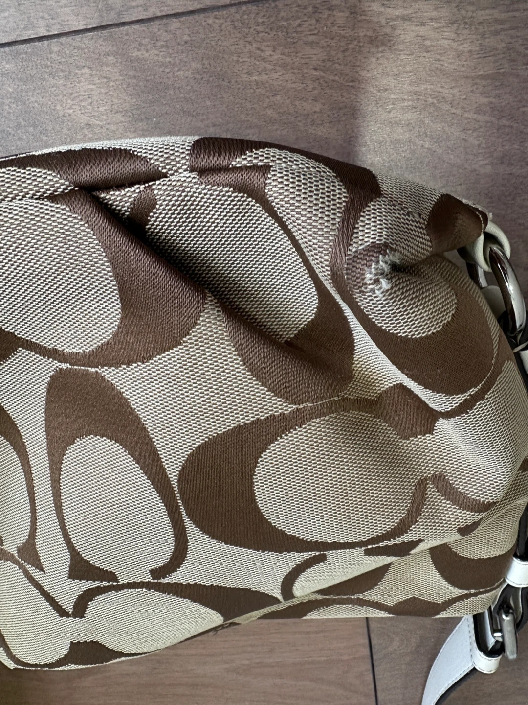 Coach Monogram Shoulder Bag - photo 4