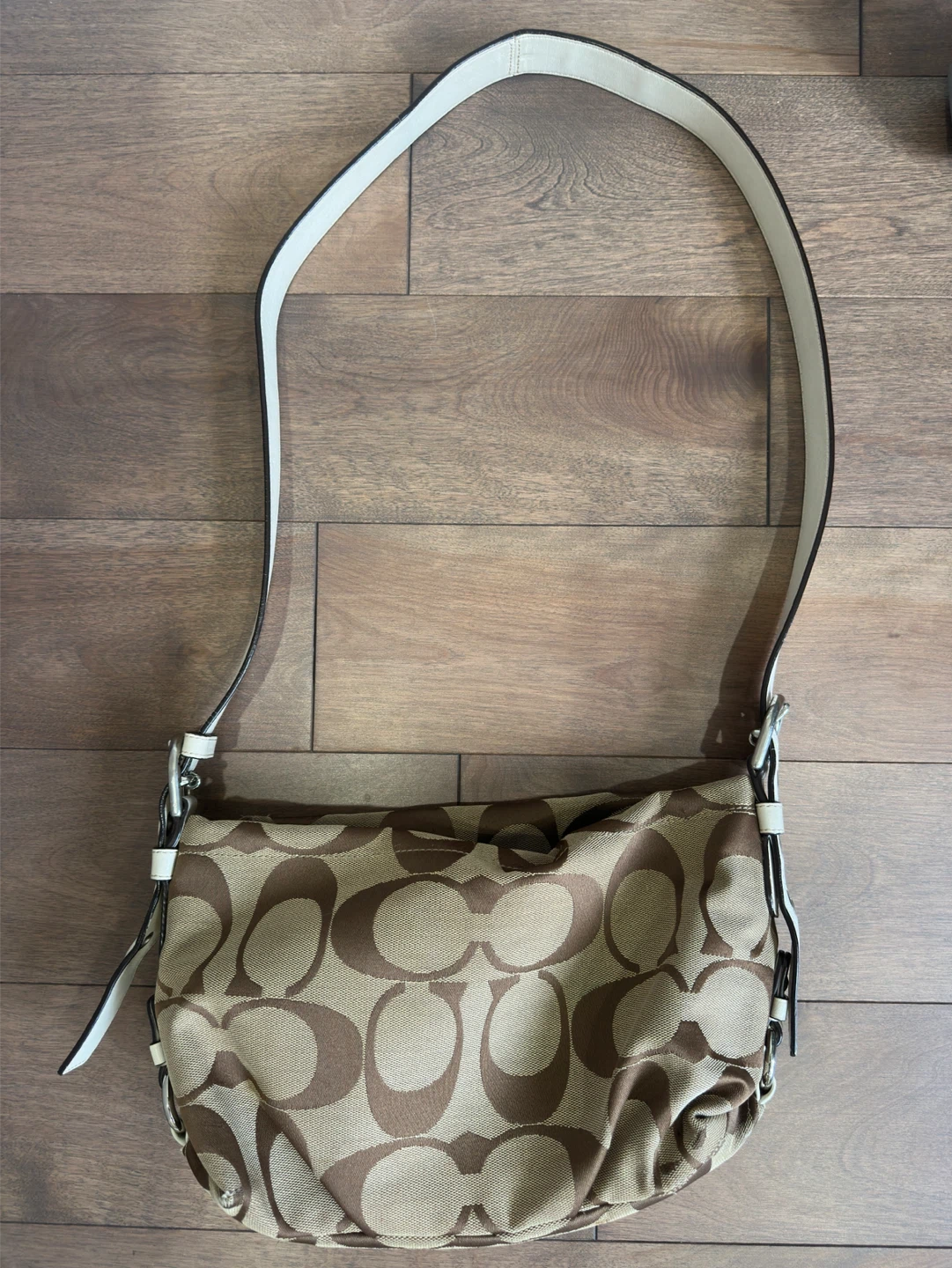 Coach Monogram Shoulder Bag