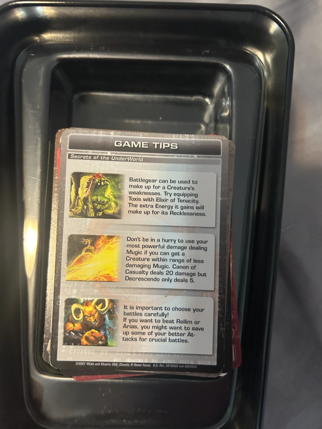 Chaotic Overworld Trading Card Collector Tin - photo 2