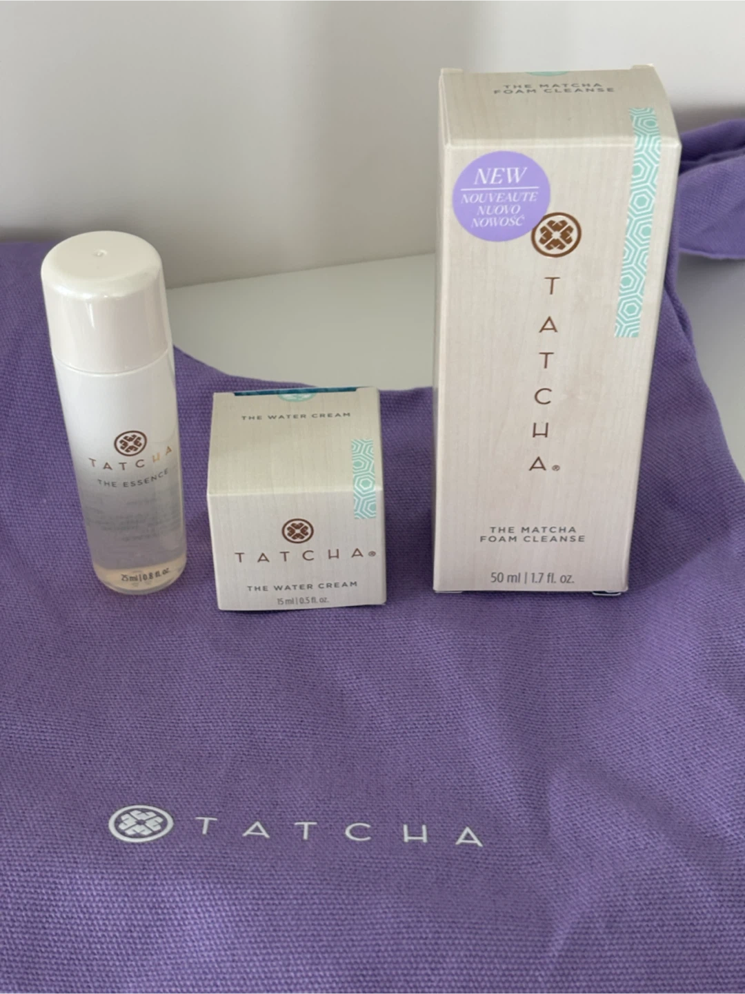 Tatcha The Water Cream, Essence, and Foam Cleanser Set - photo 2