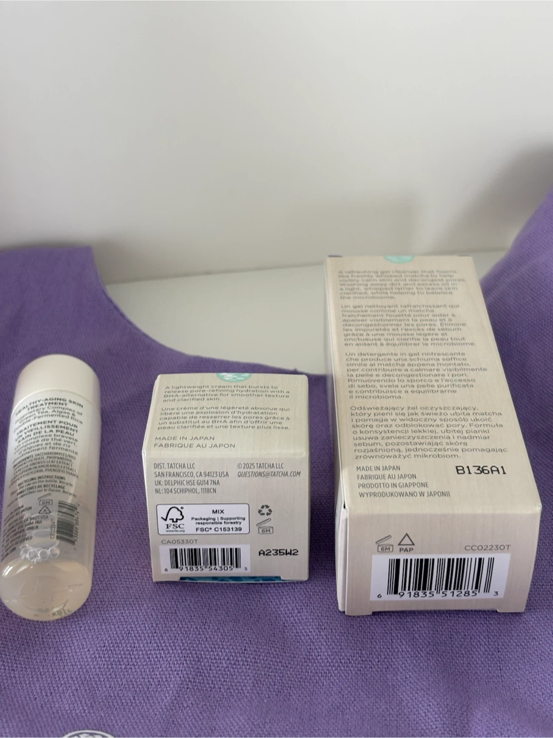 Tatcha The Water Cream, Essence, and Foam Cleanser Set - photo 3