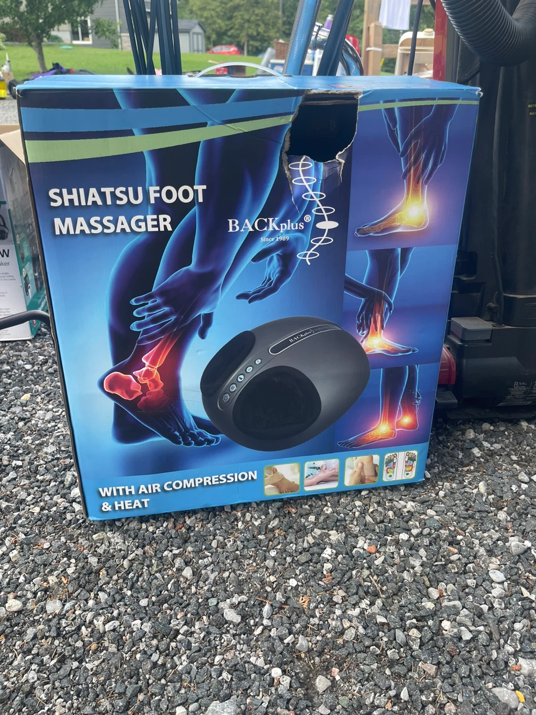 BACKplus Shiatsu Foot Massager