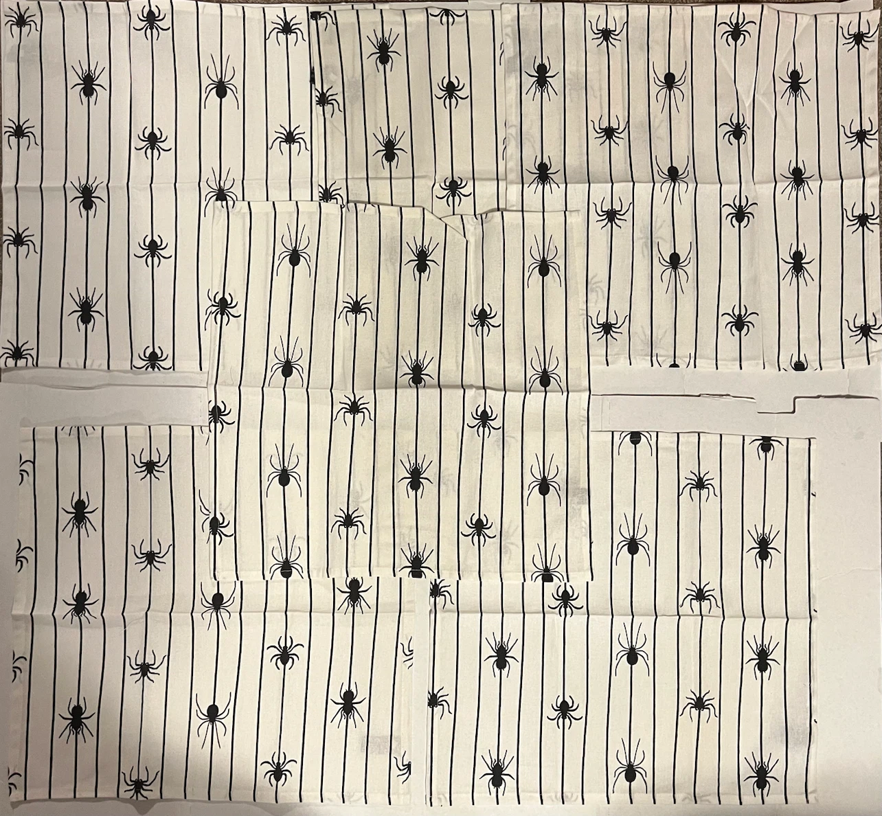 Cynthia Rowley Halloween Spider Web Cloth Napkins - Set of 6 - photo 2