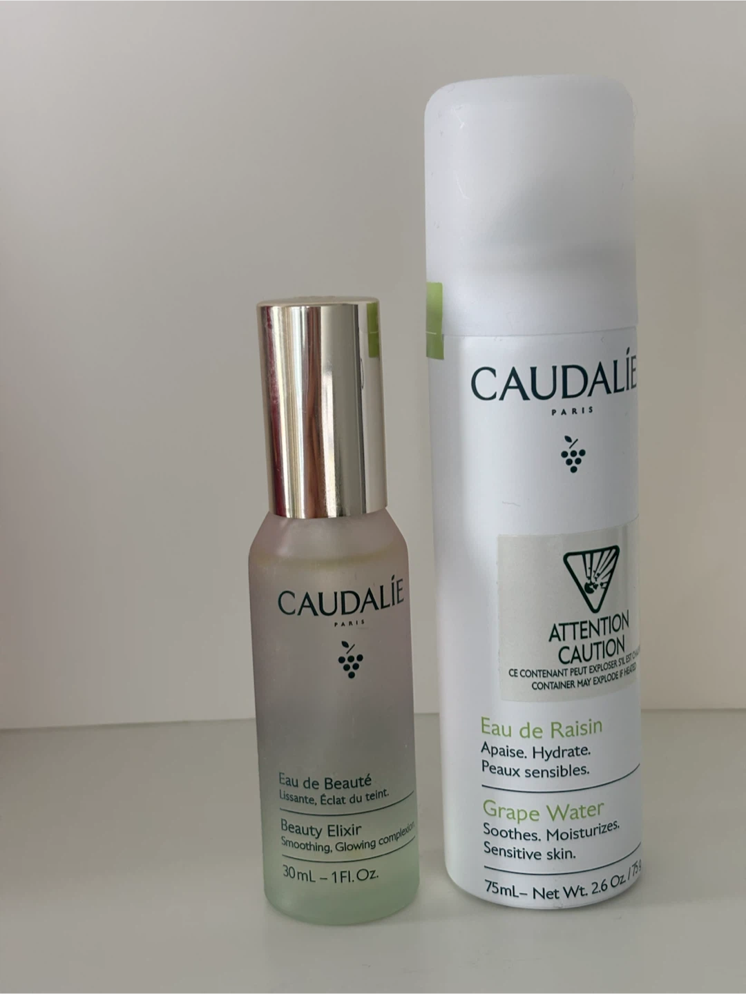 Caudalie Mini Hydrate & Glow Duo