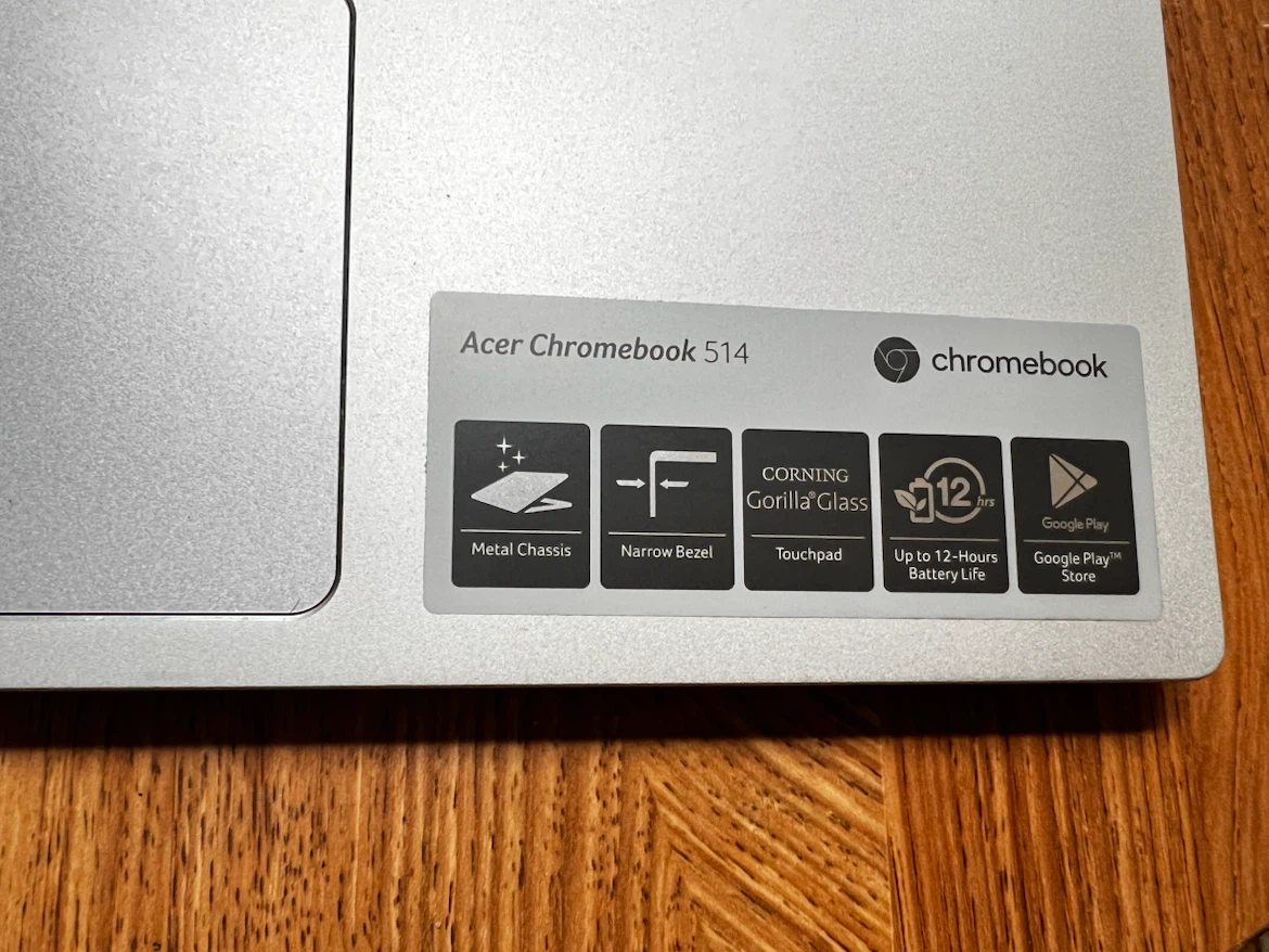 Acer Chromebook 514 - photo 4