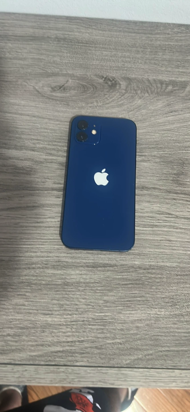 Blue Apple iPhone 12