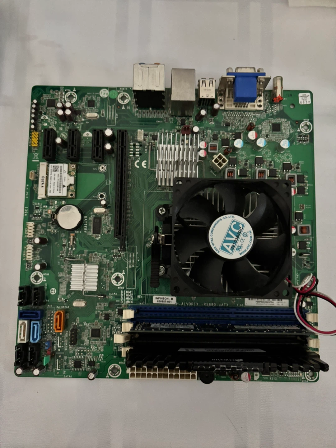 AMD Athlon II X2 220 Motherboard System