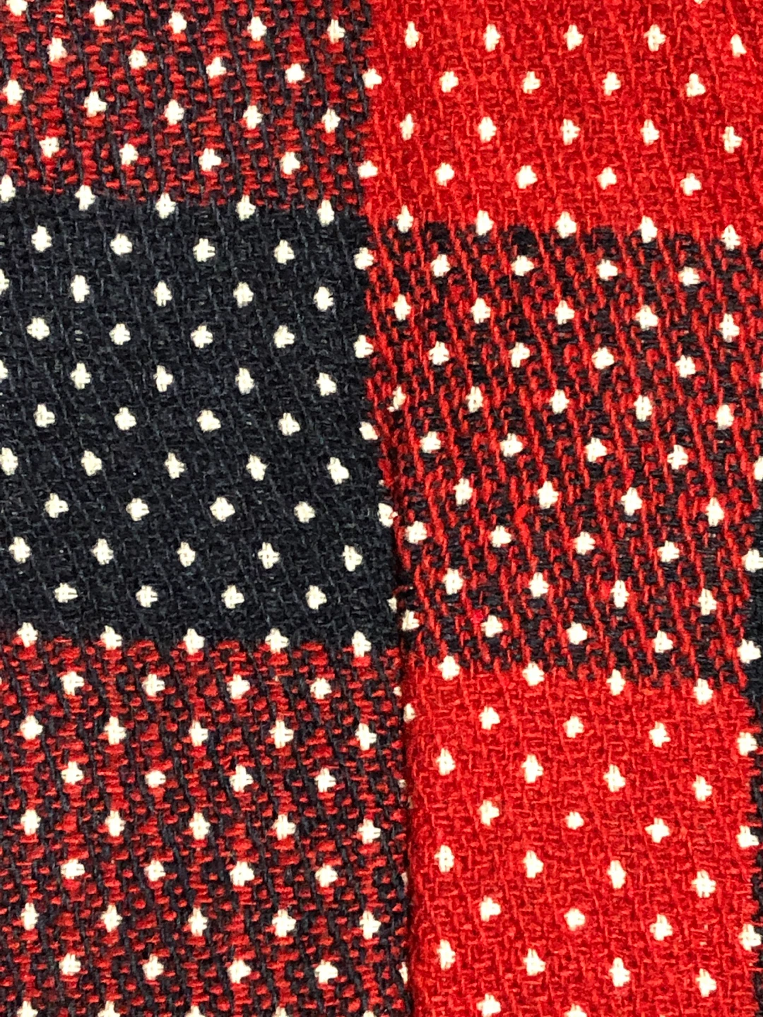 Preowned Red & Black Polka Dot Short Sleeve Women’s Dress Small - photo 3