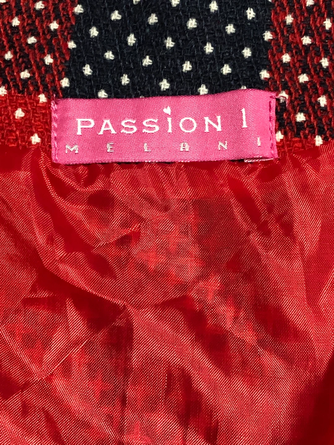 Preowned Red & Black Polka Dot Short Sleeve Women’s Dress Small - photo 4