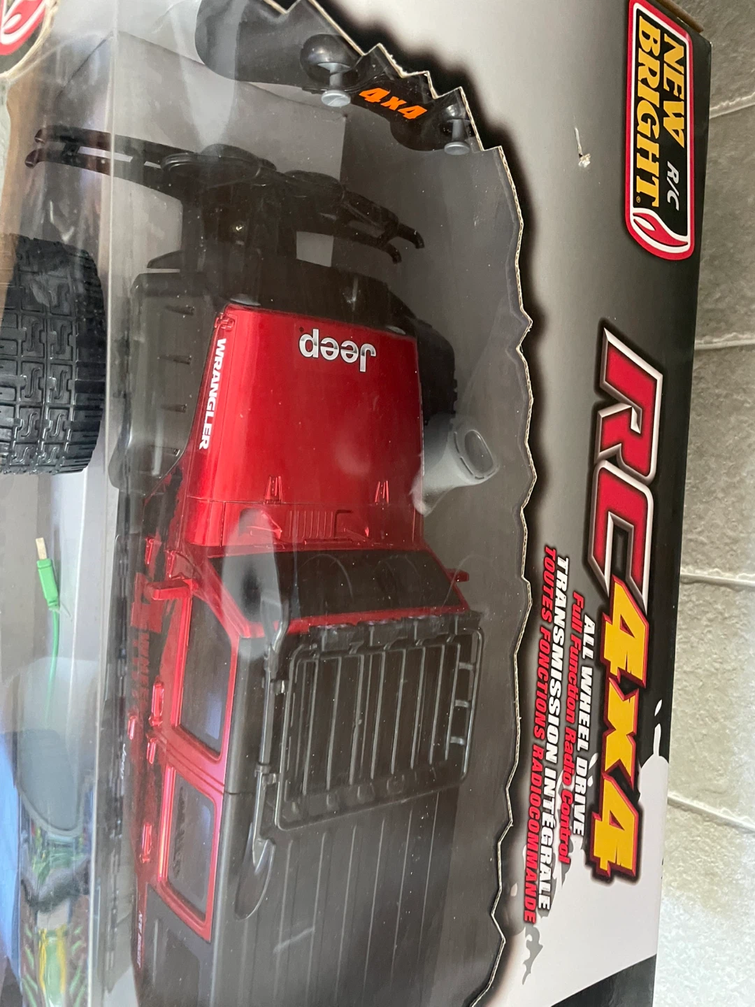 NEW- New Bright Jeep wrangler 4x4 R/C toy - photo 4