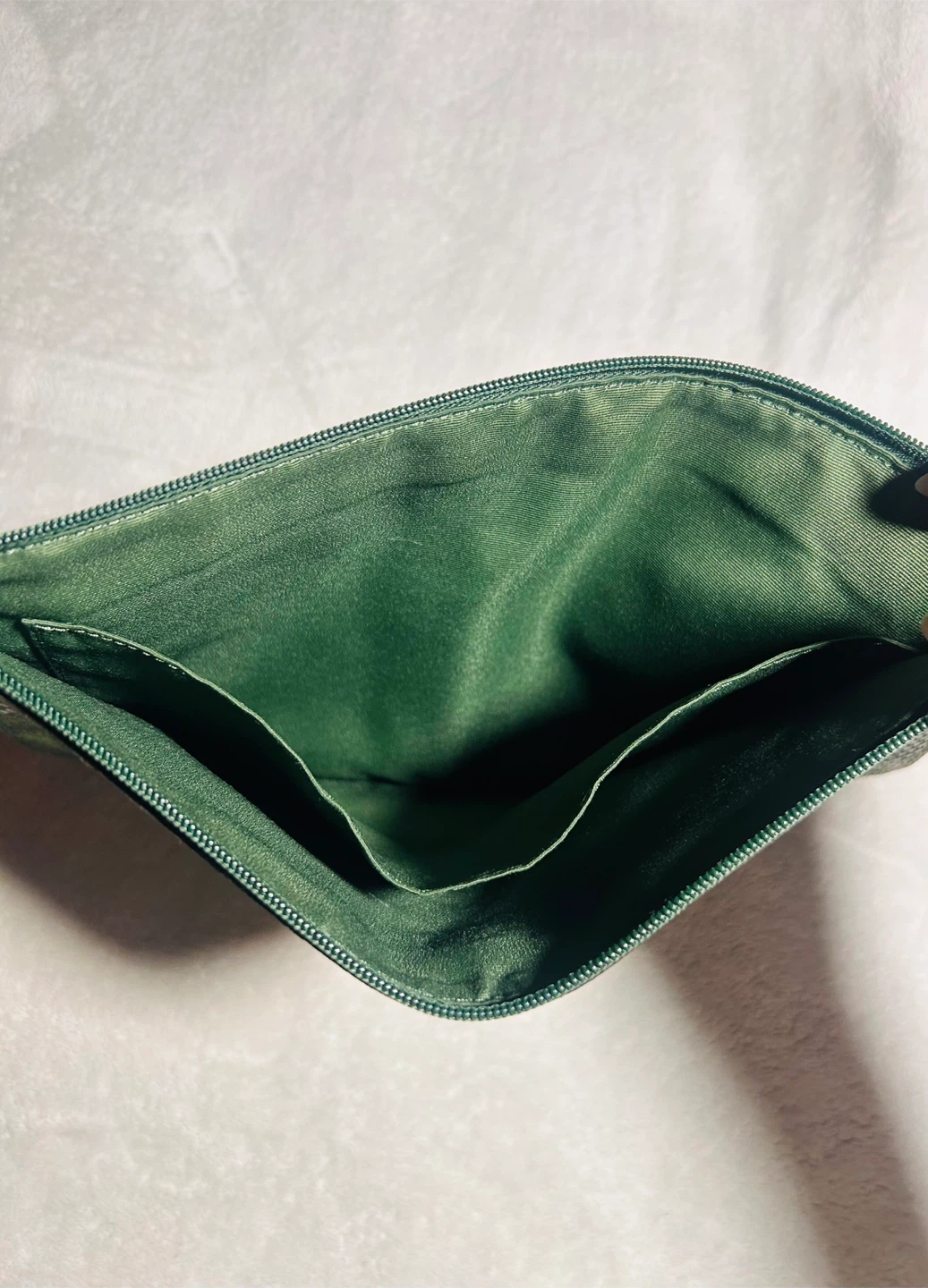 Green Snake Print Clutch/Pouch - photo 3