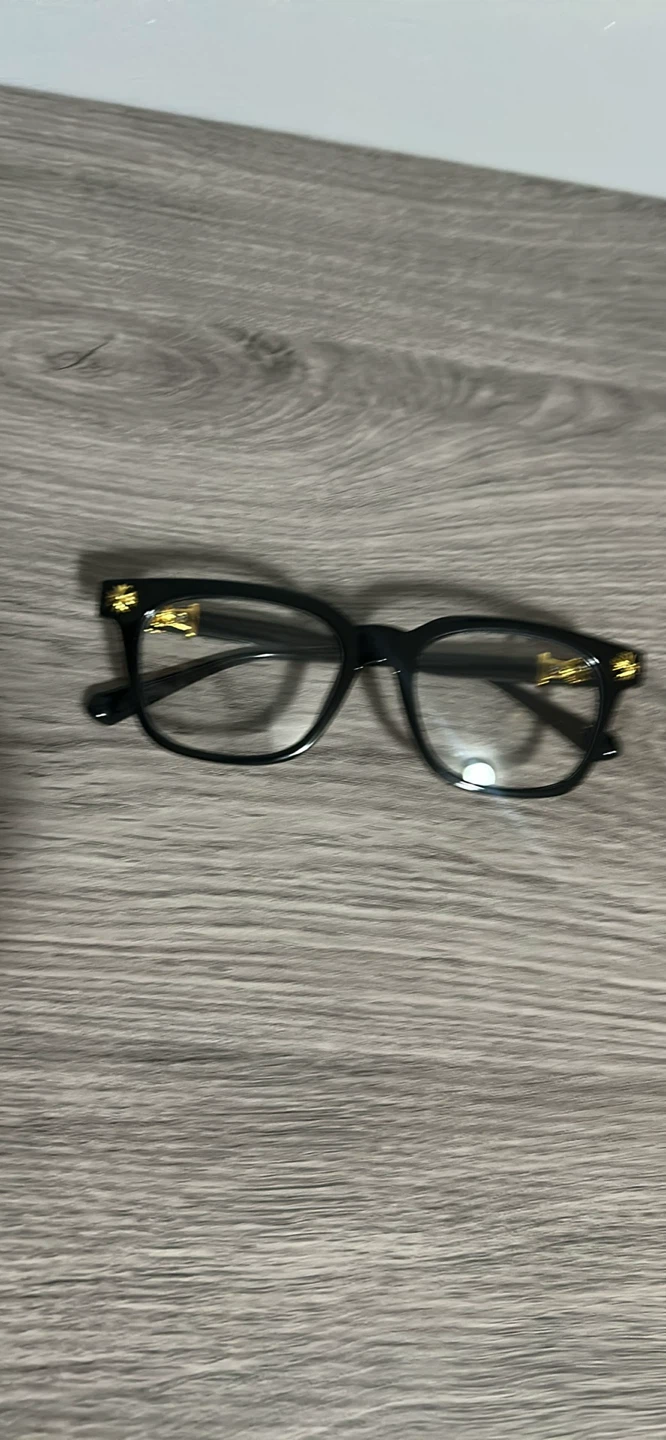 Chrome heart glasses